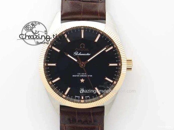 0323 Planet Ocean 43.5mm SS VSF 1:1 Best Edition Brown Bezel Sand Dial on Sand Rubber Strap A8900 Super Clone Neat 7710